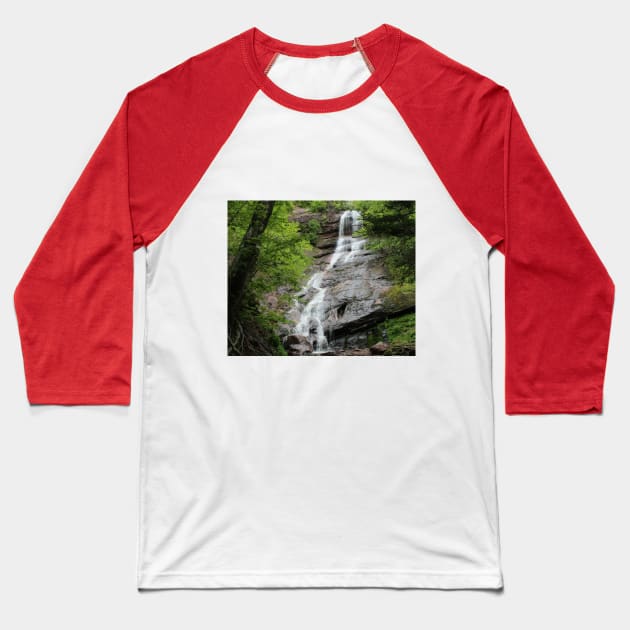 Waterfall Baseball T-Shirt by swilley